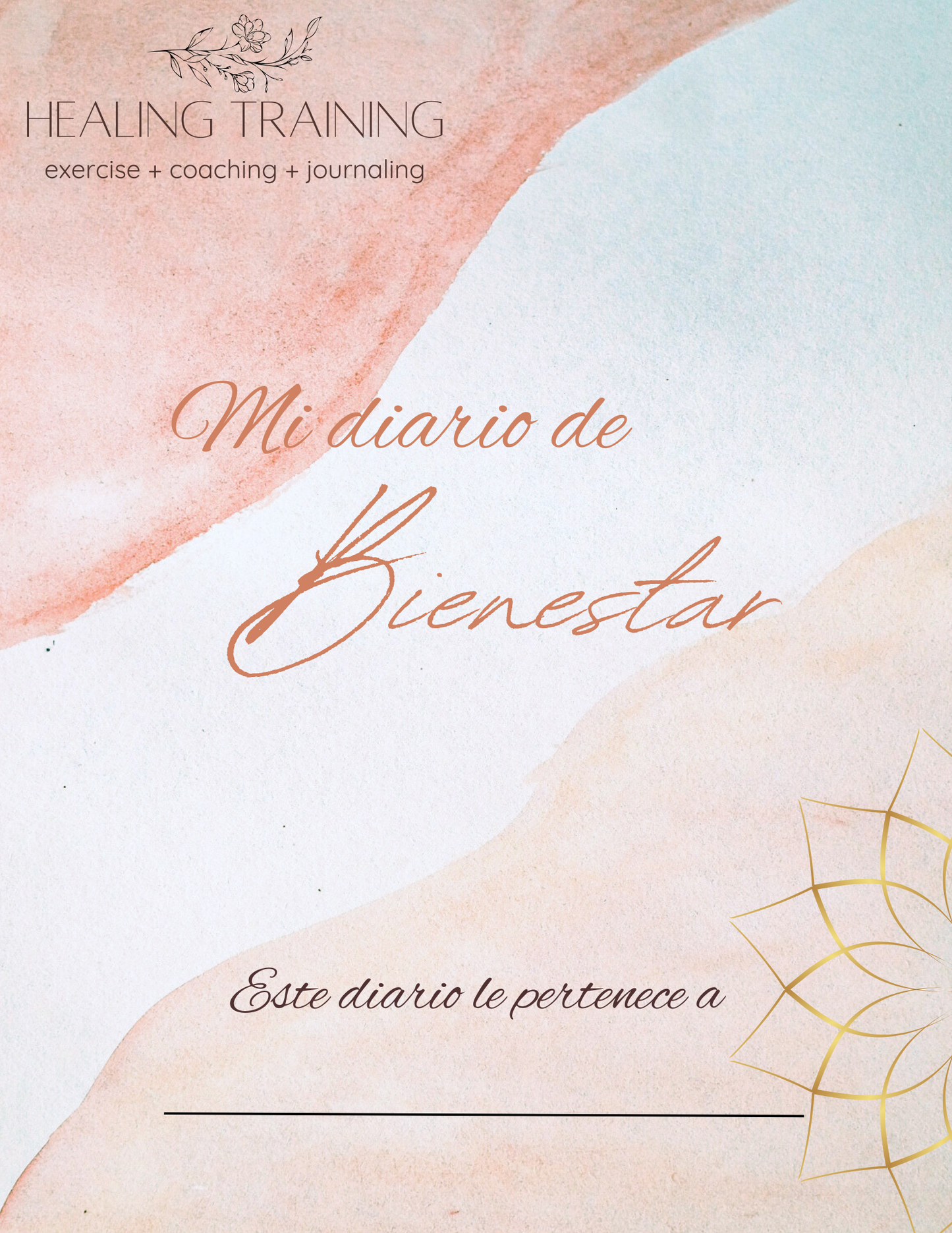 Diario de Bienestar: 3 Meses de Escritura Consciente (PDF, 114 páginas)